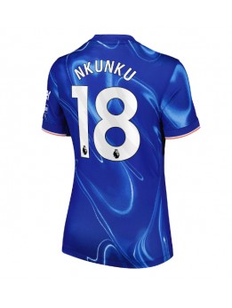 Chelsea Christopher Nkunku #18 Heimtrikot für Frauen 2024-25 Kurzarm